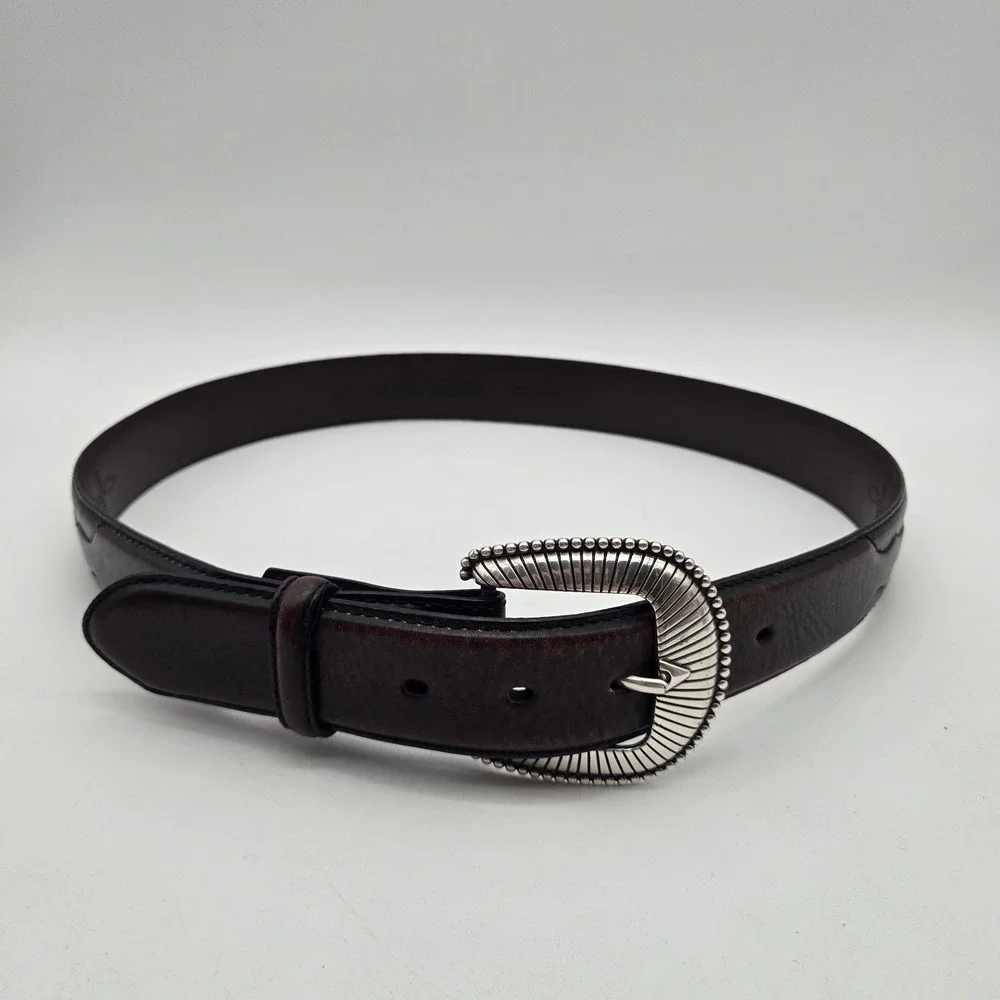 Men's Cody James Genuine Leather Belt 36 Brown Western Country Rodeo CJ51109